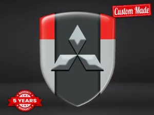 Mitsubishi Adesivi Decalcomanie Auto su Misura Pregio Forti Design